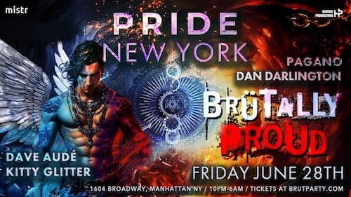 NYC Pride 2024 BRÜT Party