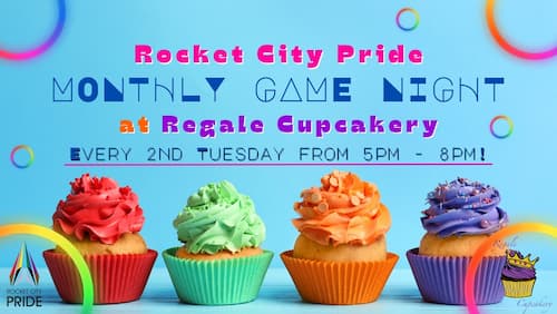 Monthly Game Night with Rocket City Pride